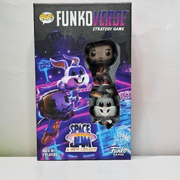 Funkoverse Space Jam 2  Strategy Game Funko Games Ages 10+ NWT - Picture 1 of 3